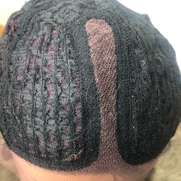 Jade Purple ombré curly lux LaceFront Wig *NWT* - Picture 7 of 8